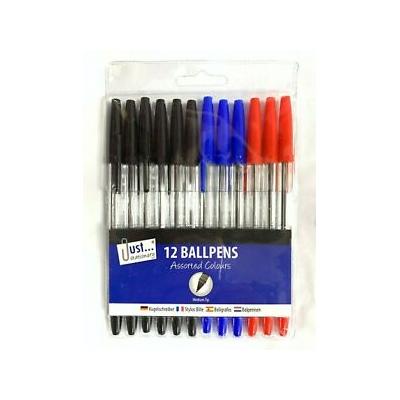 Tallon Just Stationery Ballpens Multicolor 12Pk 1029