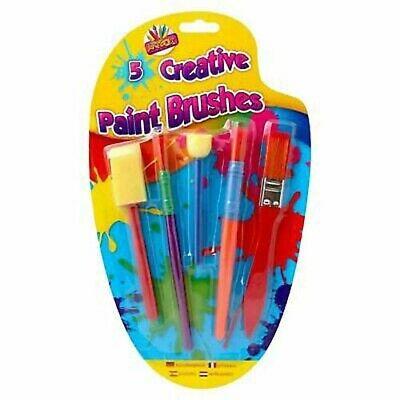 Tallon Artbox Creative Paint Brushes 5Pk 2002827