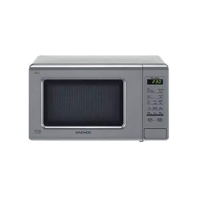 Daewoo Microwave Oven Silver and Black 20Ltr 800W KOR6M1RDSL