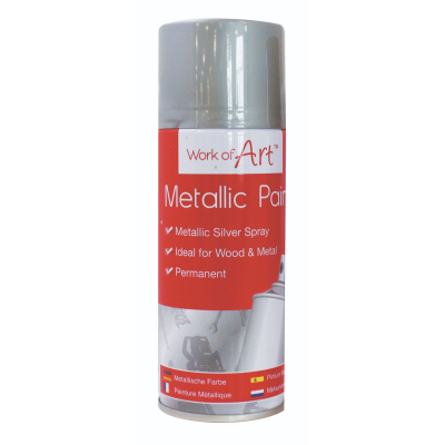 Tallon Work of Art Decorative Metallic Spray Paint Silver
