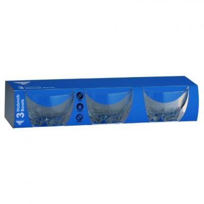 Ravenhead Hobnob Bowls Clear 3Pk 46813