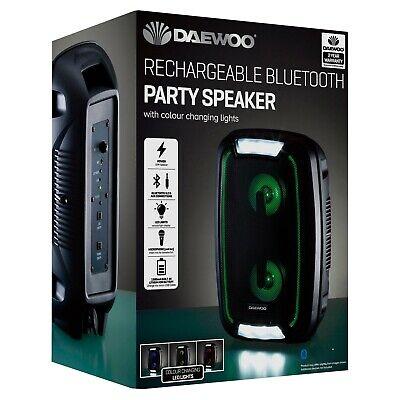 Daewoo Rechargeable Bluetooth Party Speaker AVS1356
