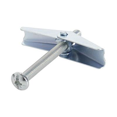 Bulk Hardware Wing/Spring Toggle Bright Zinc Plated 6mm x 50mm FB345