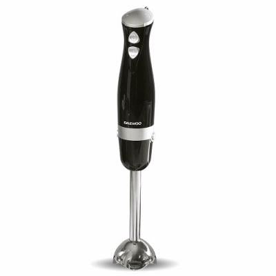 Daewoo Turbo Boost Function Stainless Steel Blade Hand Blender Set With Whisk Chopper And Jug Black And Silver 0.97Kg H 37 x W 6.4 x D 6.4cm 700W SDA1622  