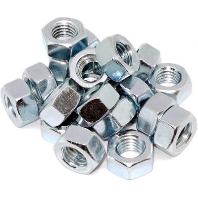Slotted Pan Head Machine Screw and Nut Bright Zinc Plated M5 x 25mm Pack of 100 B14