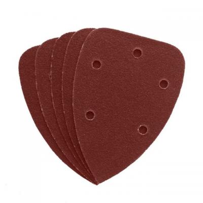 Dekton 40Grit Extra Coarse Hook and Loop Detail Paint Stripping Sanding Sheets Red 100 x 140mm Pack of 5-Pcs DT80762