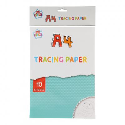 Design Group Kids Create A4 Tracing Paper White 10Pk PAPT