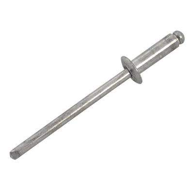 Stanley Heavy Duty Aluminum Rivets Set Metallic Silver 3 x 7mm Pack of 20-Pieces 1 PAA44TT