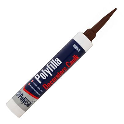 Polycell Trade Polyfilla Decorators Caulk Brown 380ml 5085011 01 CLP