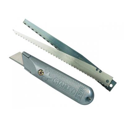 Stanley Classic 199 Saw Knife Set With Metal and Wood Blade Metallic Silver 010129