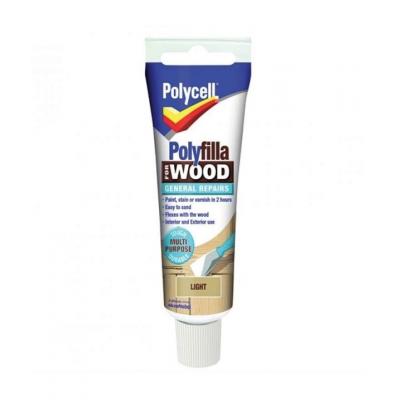 Polycell Polyfilla For Wood General Repairs Light Brown 330g 2085684