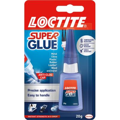 Loctite Anti Clog Cap Super Glue Clear 20g 2384280