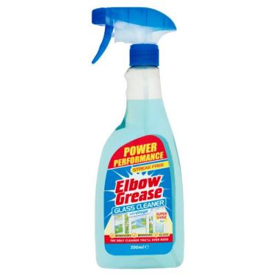 151 Elbow Grease Streak Free Glass Cleaner with Vinegar Blue 500ml EG2-8