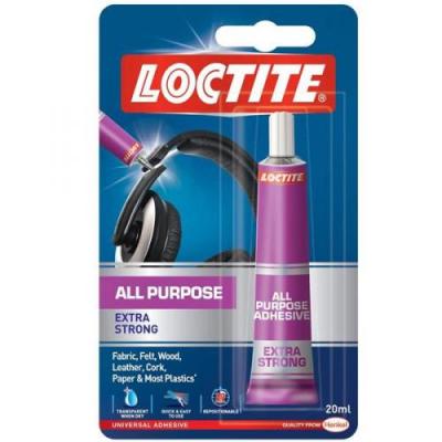 Loctite All Purpose Adhesive Glue Clear 20ml 21574