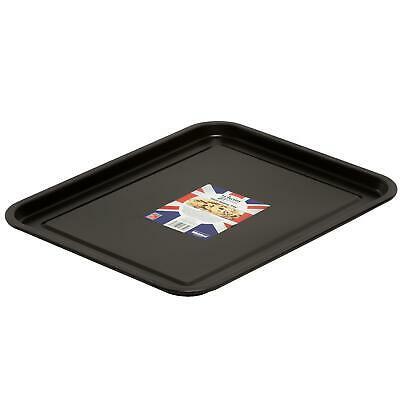 Wham Essentials Double Coated Non-Stick Baking Tray Black 31cm x 39cm x 1.5cm