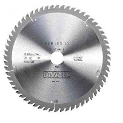 Dewalt Circular Blade Silver 60Teeth 250mm X 3mm DT4257-QZ