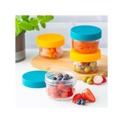 Kilner Snack and Store Pots Clear 125ml Set of 2-Pcs 0025 024