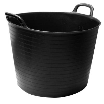 PlasticForte Flexitub Black 42Ltr 11433| Environment Friendly | 100% Recycled