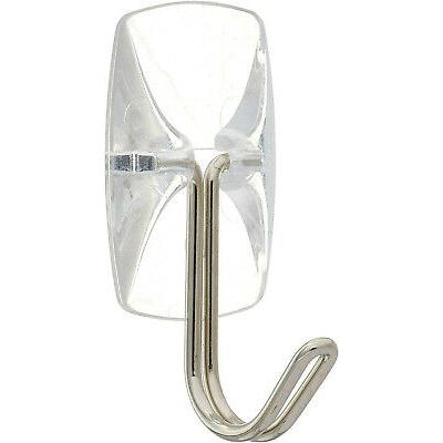 Command 3M Damage Free Hanging Wire Hooks Clear Small Pack of 3 17067CLR