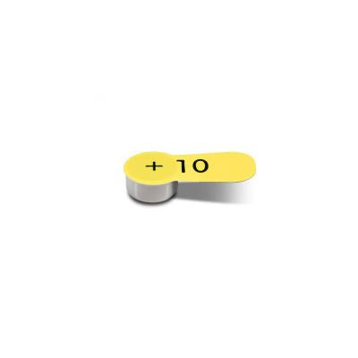 Panasonic PR10 Hg Free Hearing Aid Batteries Silver and Yellow 1.4V Pack of 6-Pcs PR 230 106LB