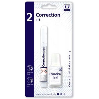 Design Group Correction Fluid and Pen White 2Pk CFCF 4