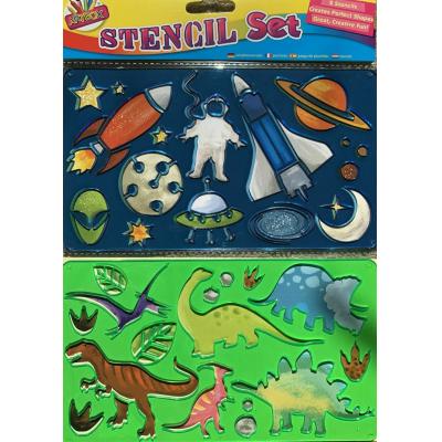 Tallon Artbox Fun Stencil Set Multicolour 1069