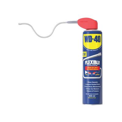 WD 40 Multi Use Silicone Free Flexible Straw System Spray Can Blue 400ml 10 01815A