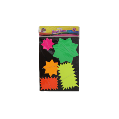 Tallon Art Box Neon Stars Multicoloured 50PK 6221