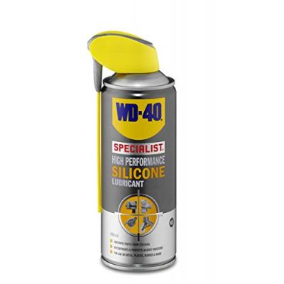 WD 40 Specialist Waterproof Multi Surface Use High Performance Silicone Lubricant Spray Multicolour 400ml 10 01541A
