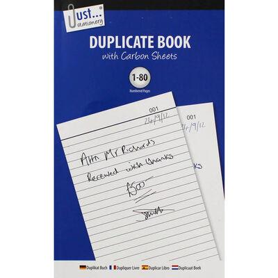 Tallon Just Stationary Full Size Duplicate Book Multicoloured 8012