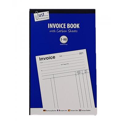 Tallon Invoice Book With Carbon Sheets Multicoloured 8010