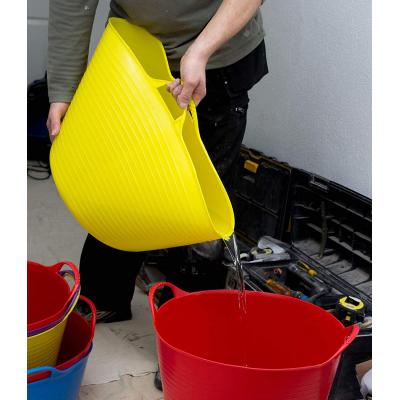 Red Gorilla Flexible Tub Yellow 14Ltr SP14Y
