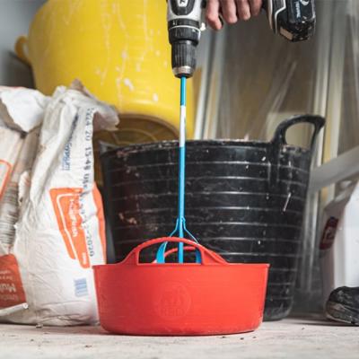 Red Gorilla Large Flexible Tub Shallow Red 35Ltr SP35R