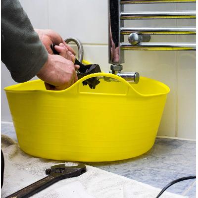 Red Gorilla Small Flexible Tub Shallow Yellow 15Ltr SP15Y