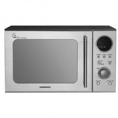 Daewoo Touch Control Microwave Oven Silver 20Ltr 800W 3000DSL