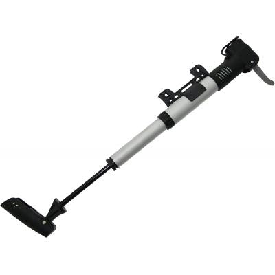 Amtech Lightweight Aluminium Hand Bicycle Air Pump Black and Silver S1805
