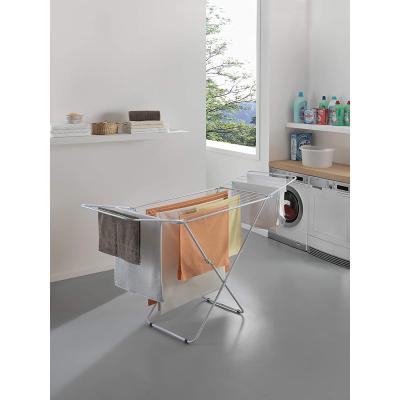 Metaltex Vulcano Laundry Drier Silver 180cm x 55cm x 100cm 407502