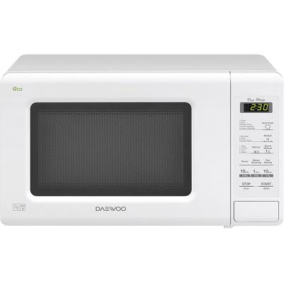 Daewoo Duo Plate Microwave Oven White 20Ltr 800W KOR6M1RDW
