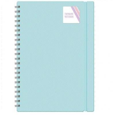 Design Group A4 Twinwire Note Book With Sky Blue Cover FSC3-PTOS 1