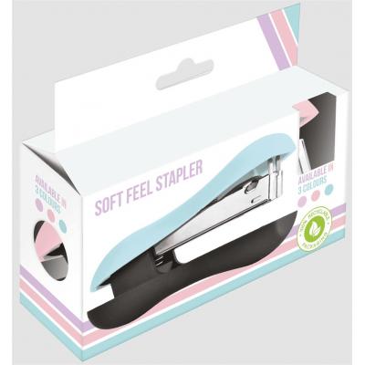 Design Group Soft Feel Stapler Sky Blue PTSP 1
